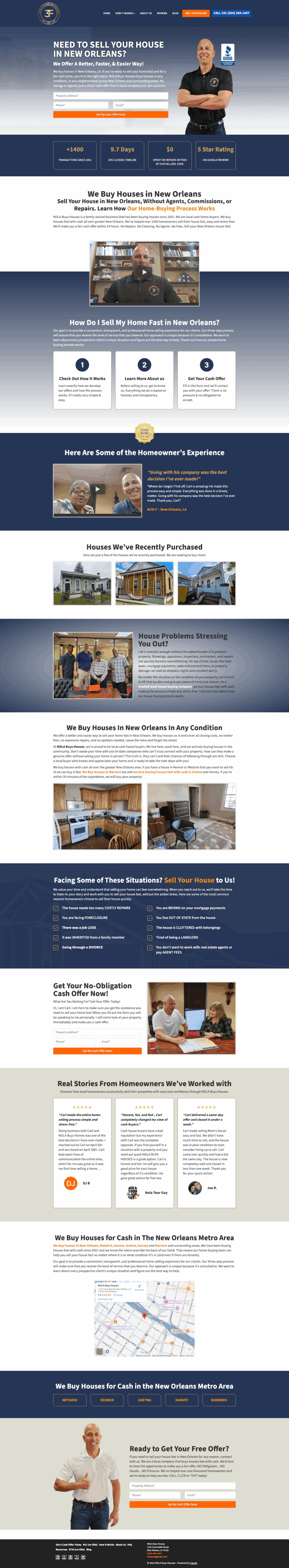 Nola Buys Houses Carrot Website