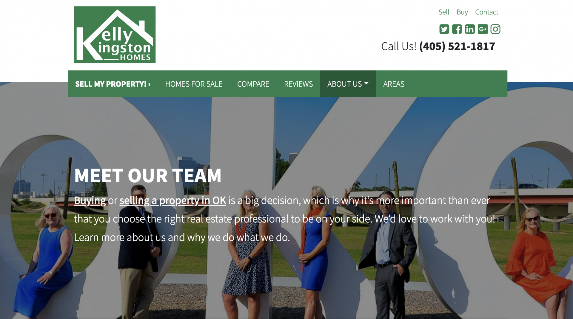 Agent Carrot real estate website about page