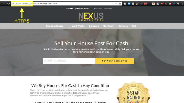 real estate websites with security