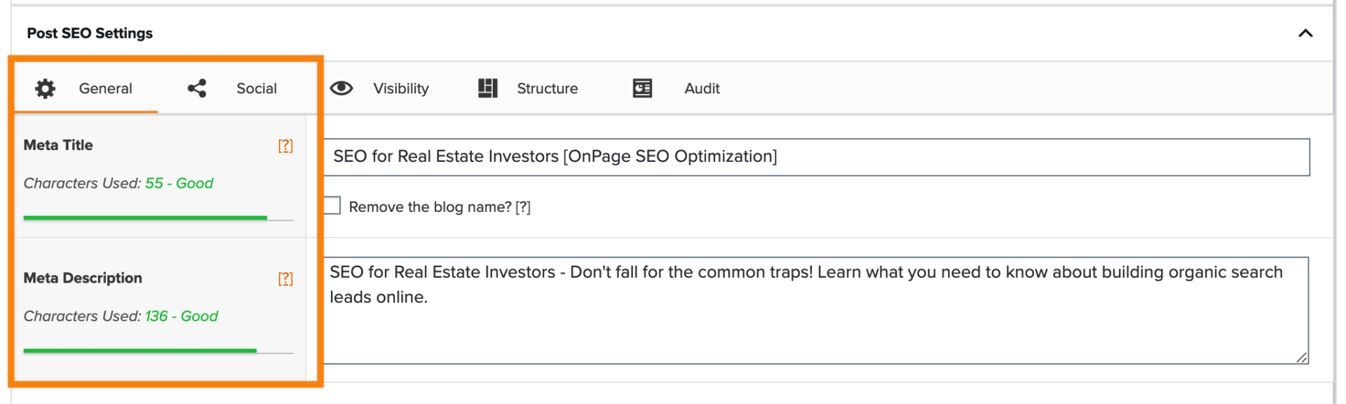 Carrot SEO tool