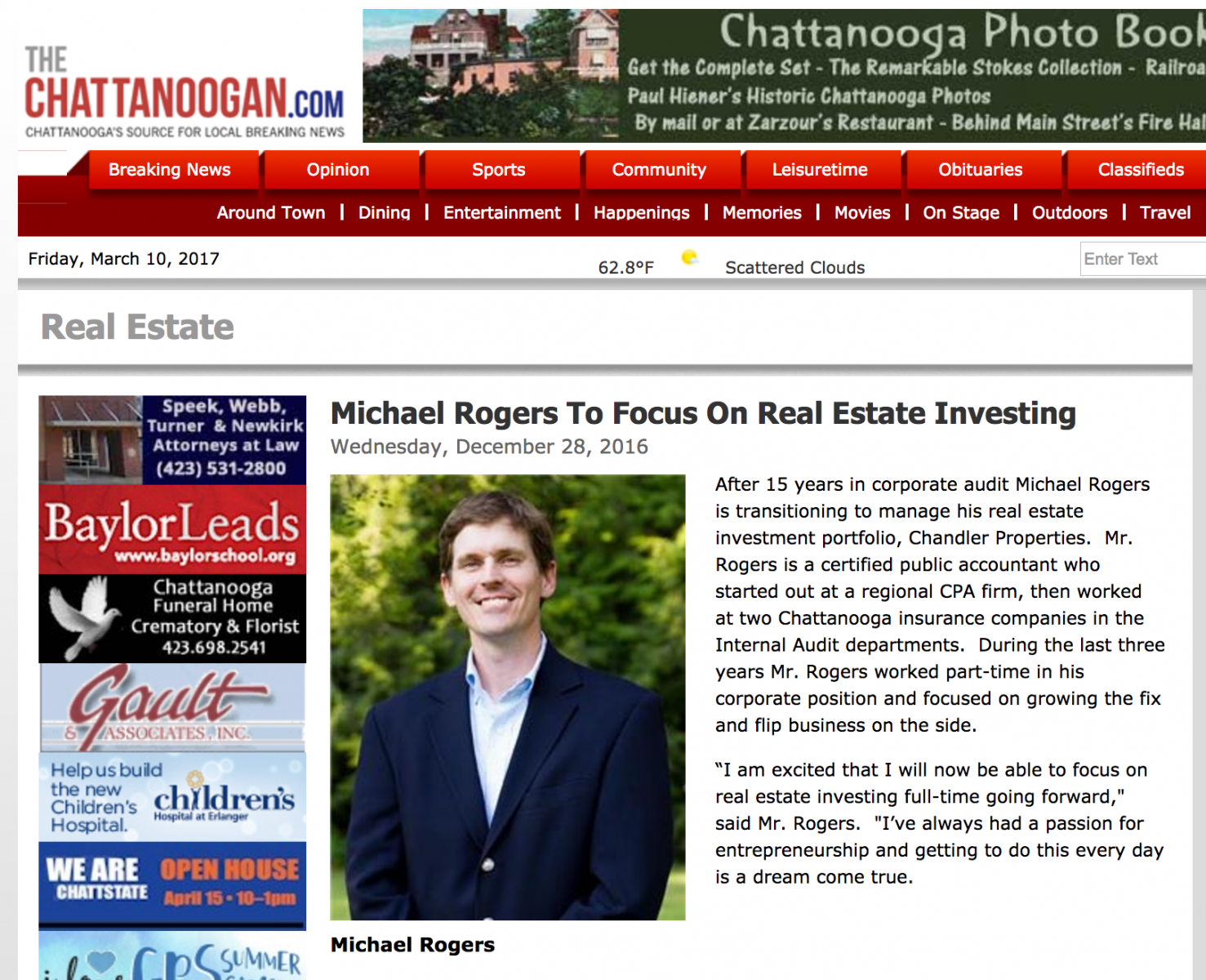 Full Time Real Estate Investor Focus