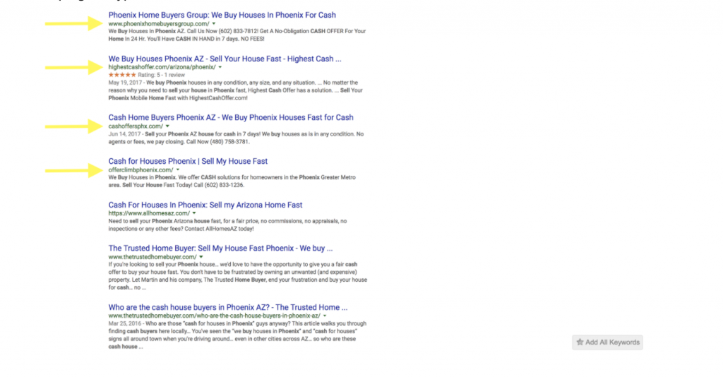 real estate websites url length