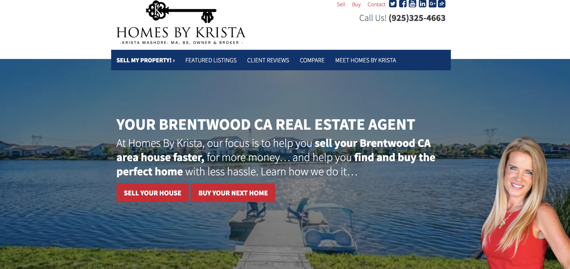 Krista Mashore AgentCarrot Website