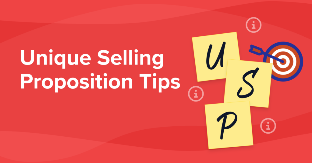 Featured image for "Unique Selling Proposition Tips" blog post. 